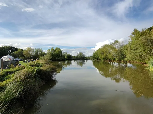 Tranquil waters of the main lake
